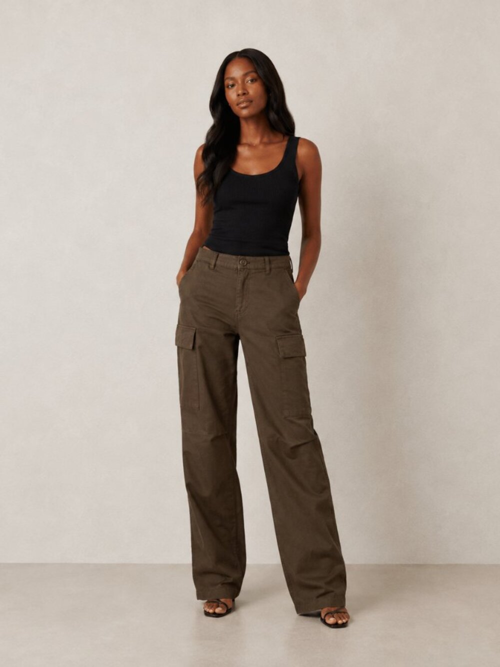 ZARA | High Rise Cargo Pants - NWT